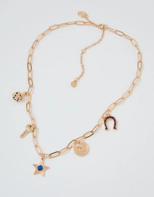 Aerie Lucky Charm Necklace