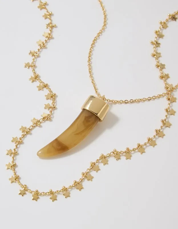 Aerie Festival Layered Charm Necklace