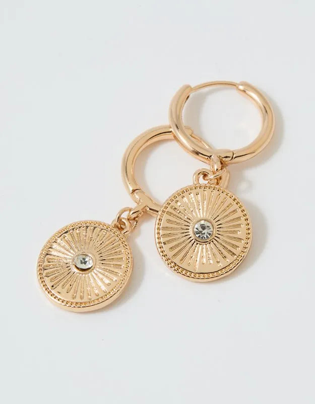 Aerie Medallion Earrings