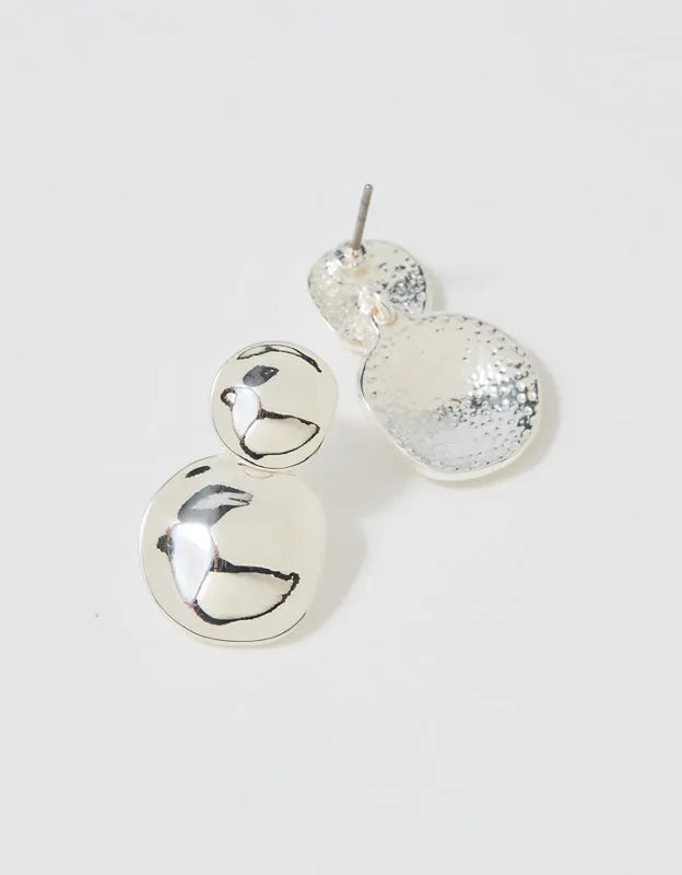Aerie Disk Bead Drop Earrings