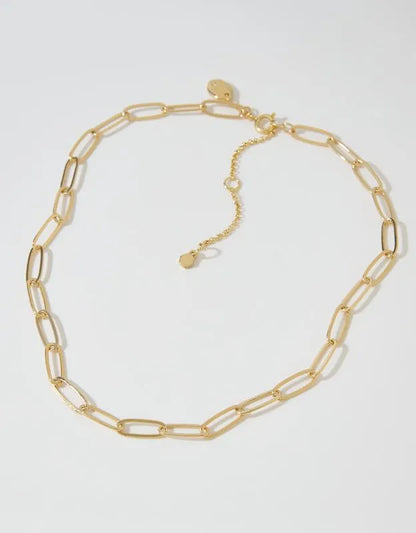 Aerie Chunky Paperclip Necklace