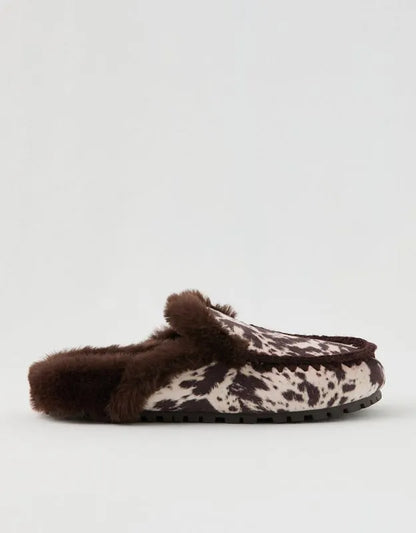 Aerie Contrast Stitch Slippers