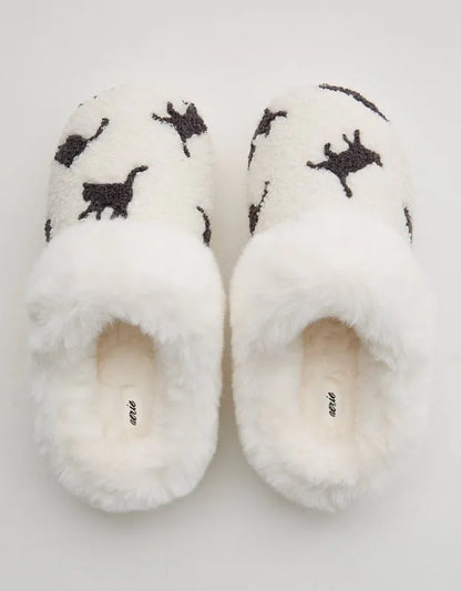 Aerie Embroidered Slippers