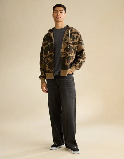 AE Laidback Luxe Full-Zip Hoodie