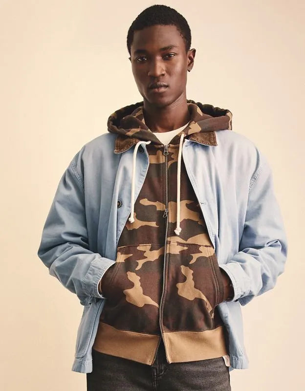 AE Laidback Luxe Full-Zip Hoodie