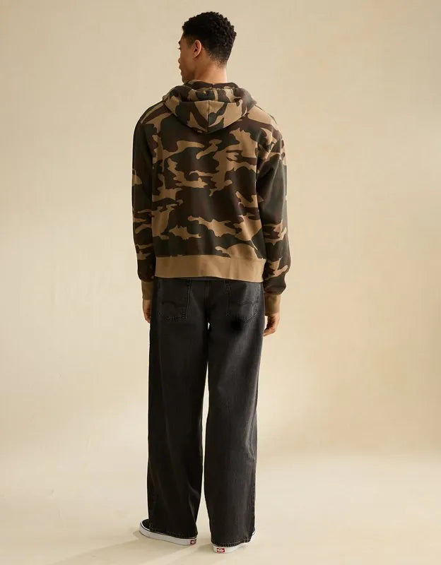 AE Laidback Luxe Full-Zip Hoodie