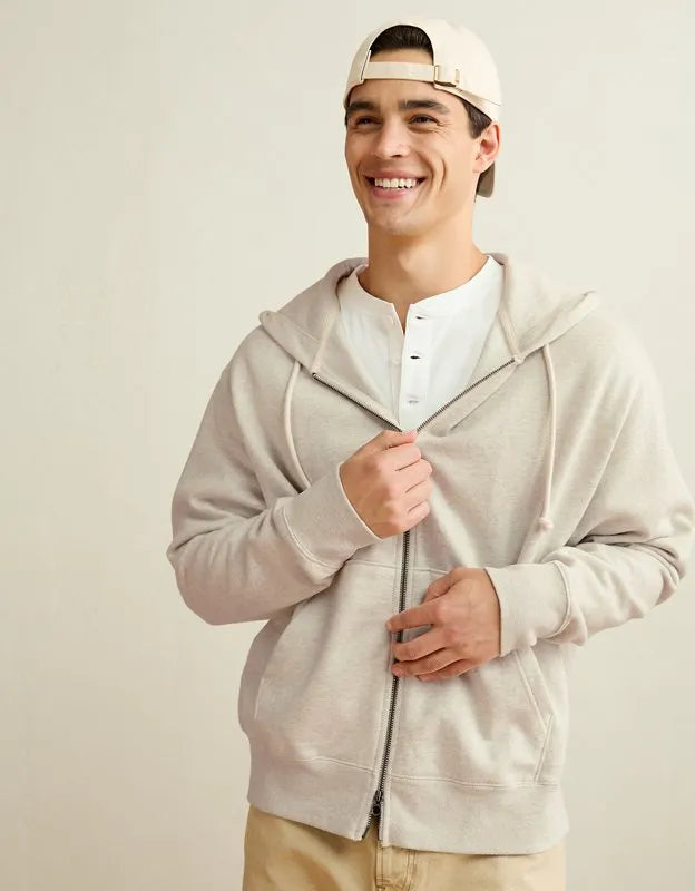 AE Laidback Luxe Full-Zip Hoodie