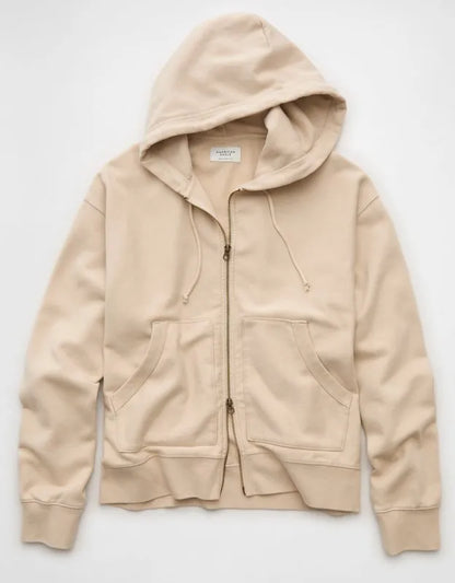 AE Laidback Luxe Full-Zip Hoodie