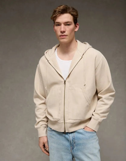 AE Laidback Luxe Full-Zip Hoodie