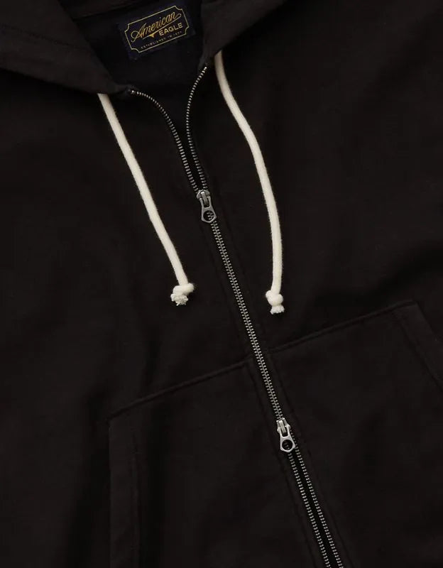 AE Laidback Luxe Full-Zip Hoodie