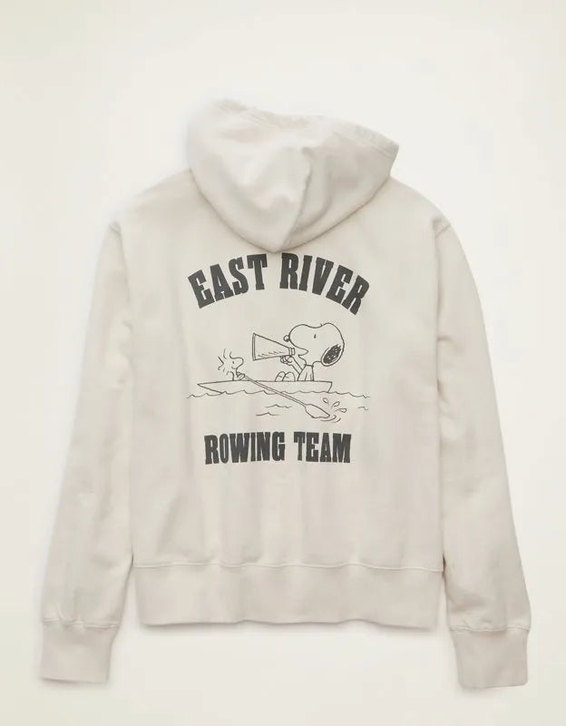 AE Full-Zip Snoopy Graphic Hoodie