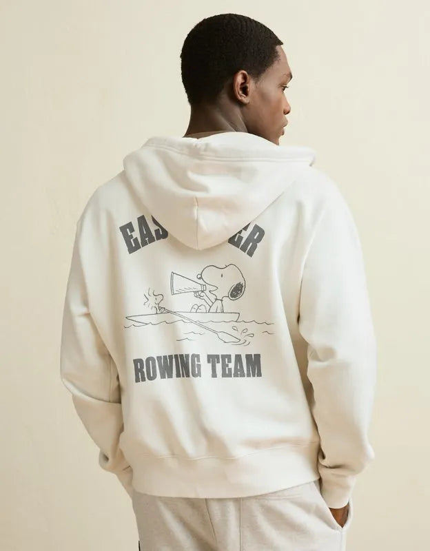 AE Full-Zip Snoopy Graphic Hoodie