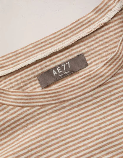 AE77 Linen-Blend T-Shirt