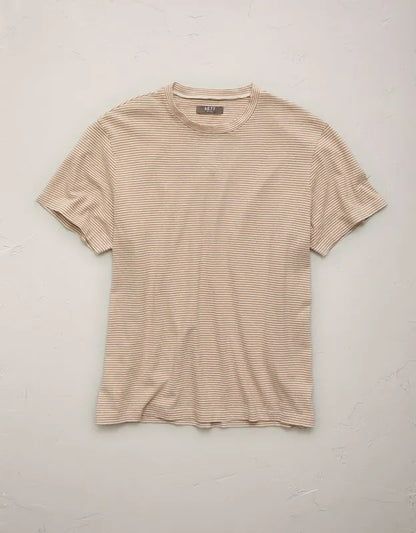 AE77 Linen-Blend T-Shirt