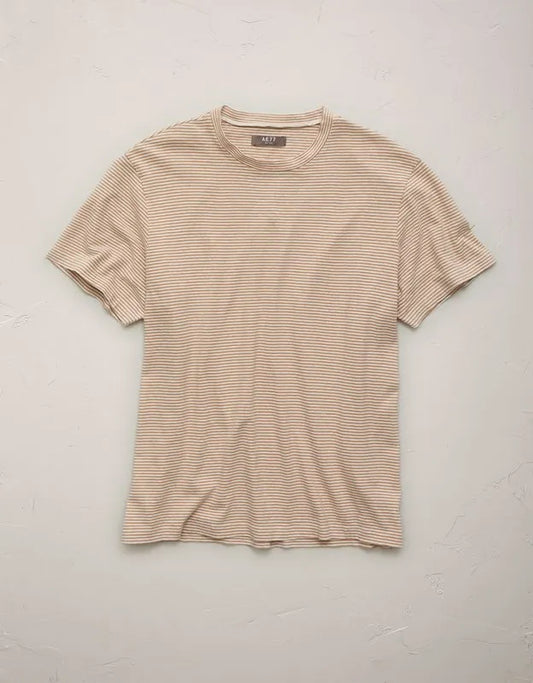AE77 Linen-Blend T-Shirt