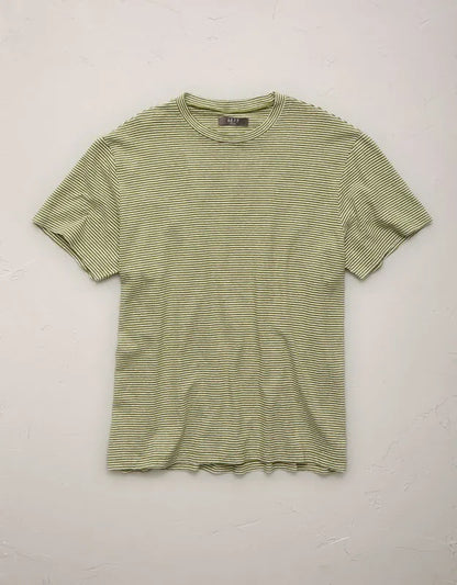 AE77 Linen-Blend T-Shirt