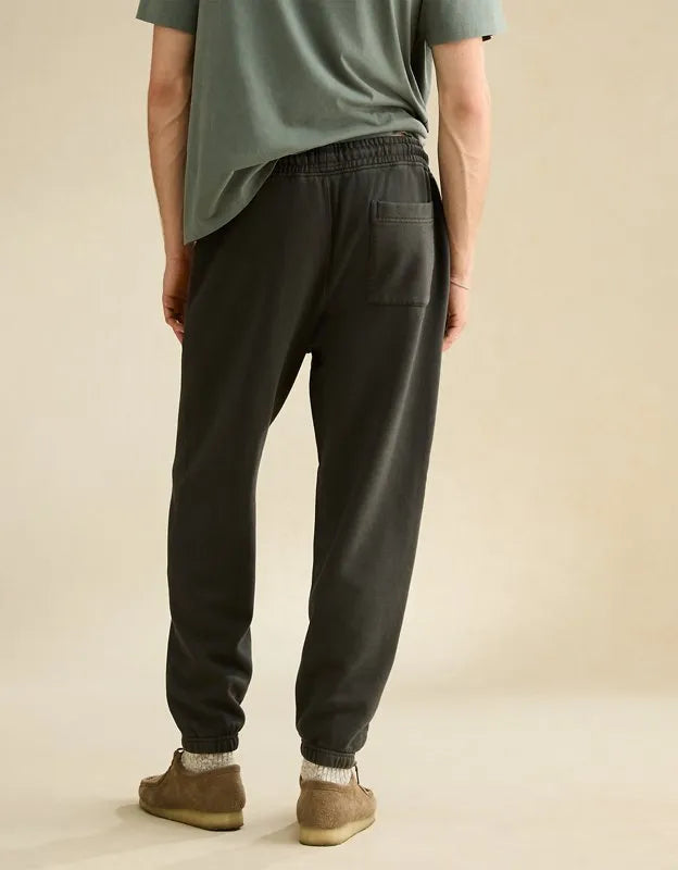 AE Laidback Luxe Heavyweight Open-Hem Sweatpant