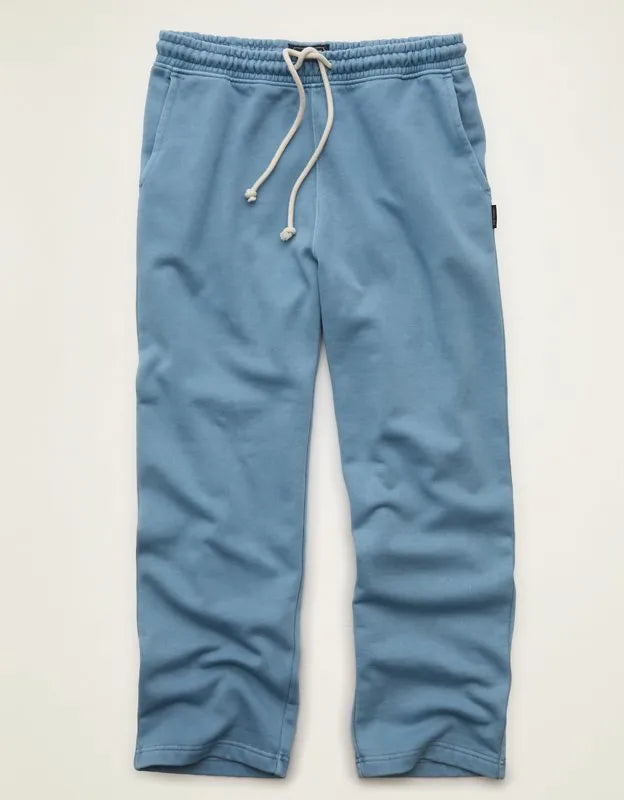 AE Laidback Luxe Heavyweight Open-Hem Sweatpant