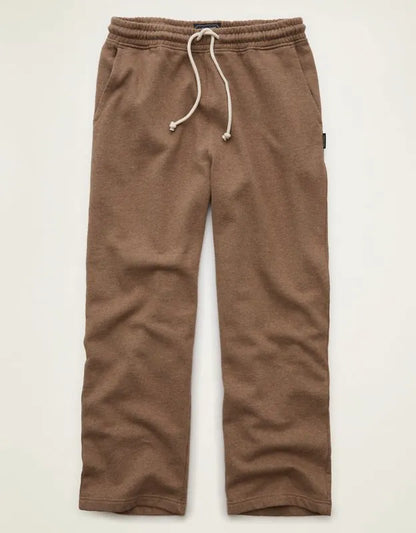 AE Laidback Luxe Heavyweight Open-Hem Sweatpant