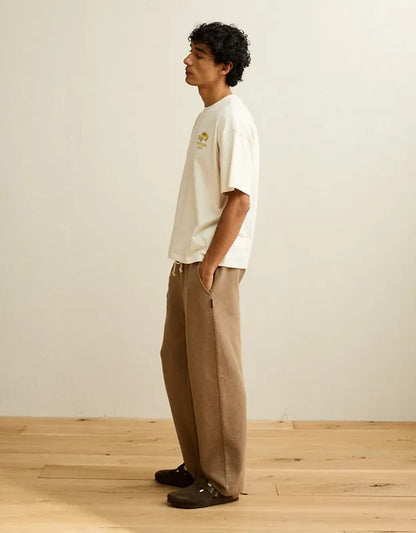 AE Laidback Luxe Heavyweight Open-Hem Sweatpant