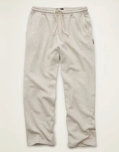 AE Laidback Luxe Heavyweight Open-Hem Sweatpant