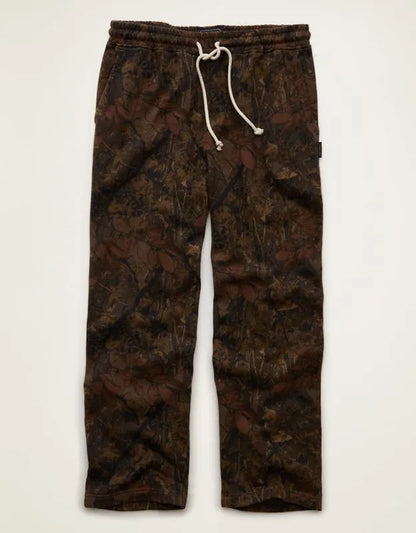 AE Laidback Luxe Heavyweight Open-Hem Sweatpant