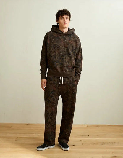 AE Laidback Luxe Heavyweight Open-Hem Sweatpant