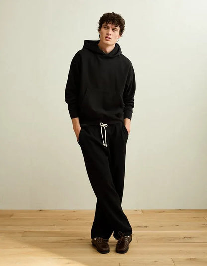 AE Laidback Luxe Heavyweight Open-Hem Sweatpant