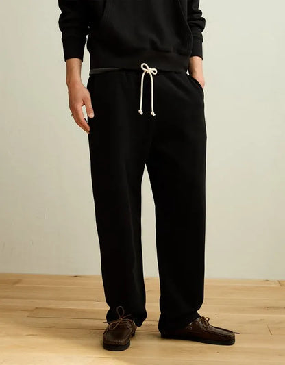 AE Laidback Luxe Heavyweight Open-Hem Sweatpant
