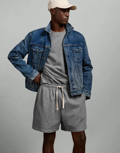 AE77 French Terry Deck Short