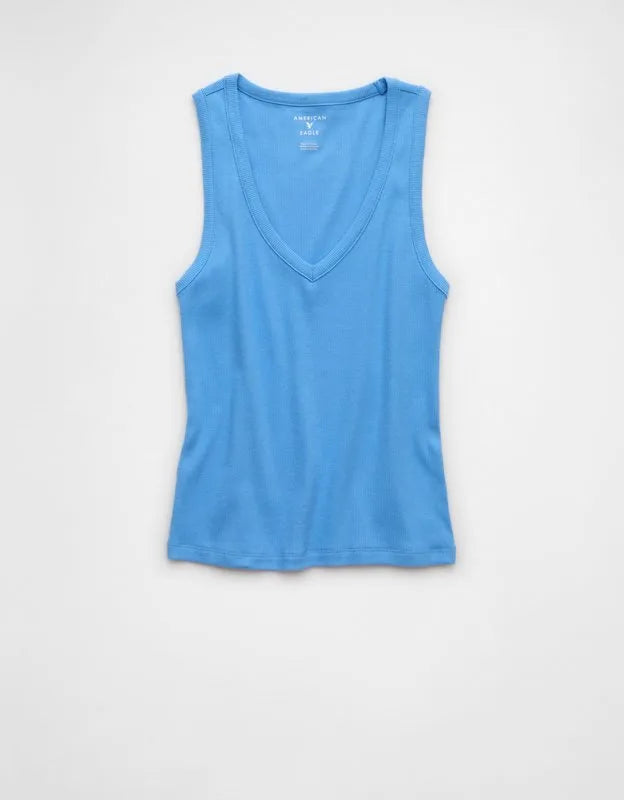 AE V-Neck Boyfriend Tank Top