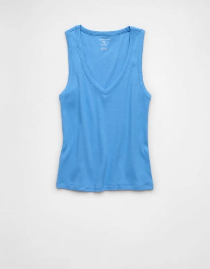 AE V-Neck Boyfriend Tank Top