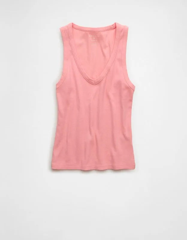 AE V-Neck Boyfriend Tank Top
