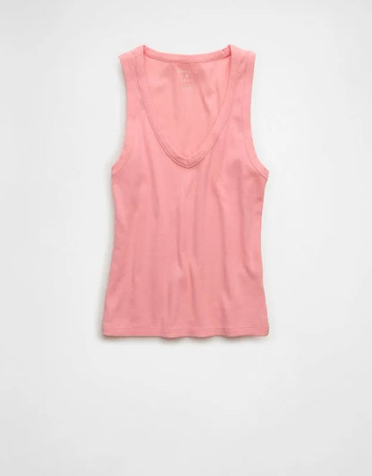 AE V-Neck Boyfriend Tank Top