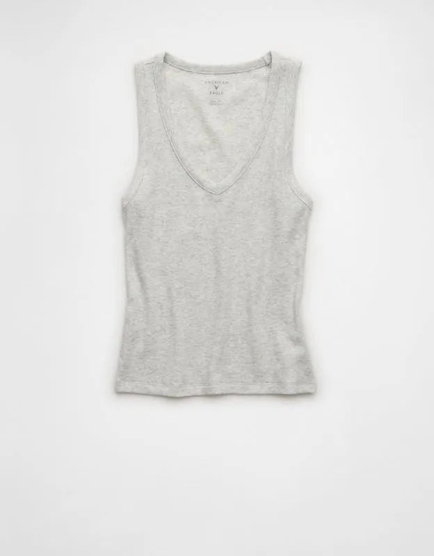 AE V-Neck Boyfriend Tank Top