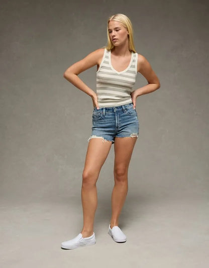 AE V-Neck Boyfriend Tank Top