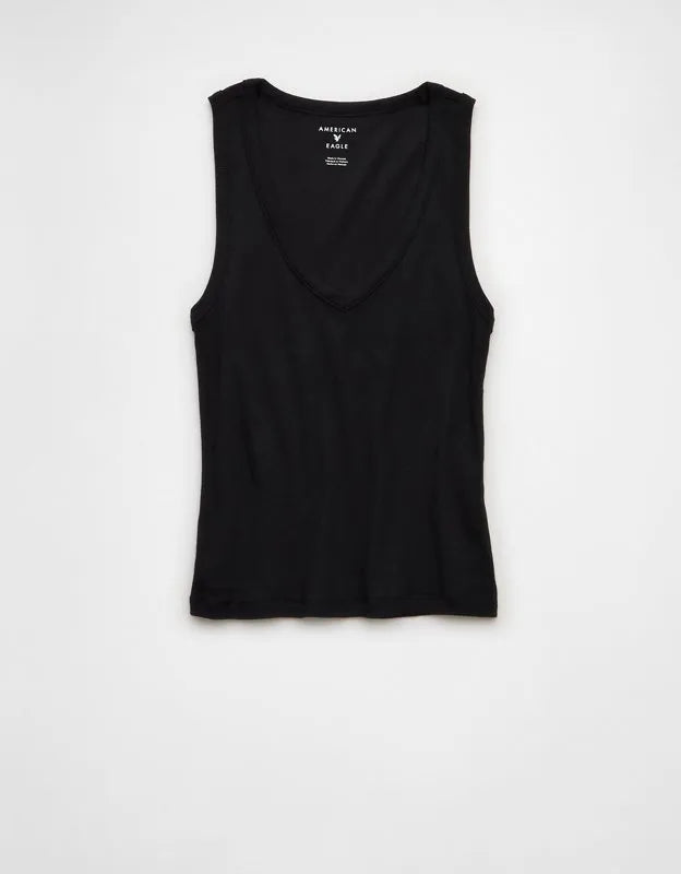 AE V-Neck Boyfriend Tank Top