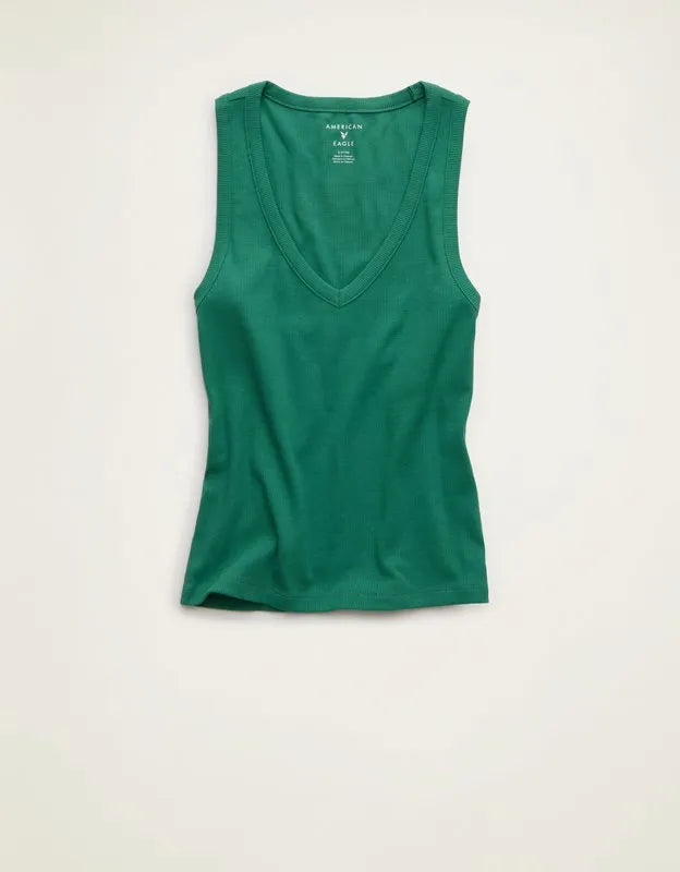 AE V-Neck Boyfriend Tank Top