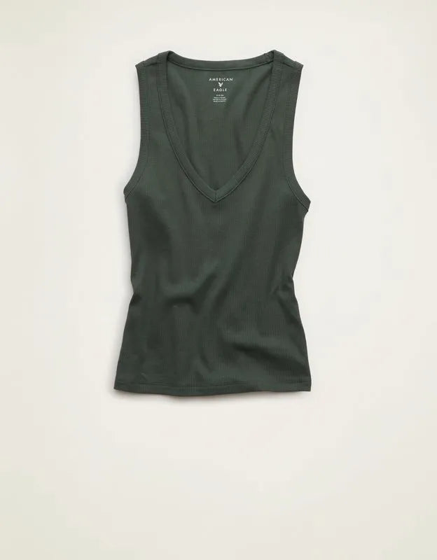 AE V-Neck Boyfriend Tank Top