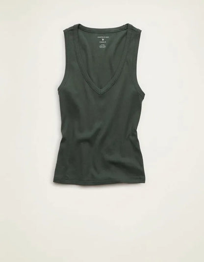AE V-Neck Boyfriend Tank Top