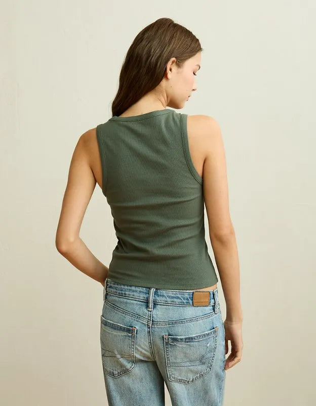 AE V-Neck Boyfriend Tank Top