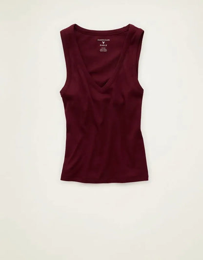 AE V-Neck Boyfriend Tank Top