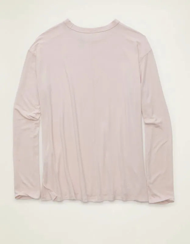 AE Soft & Sexy Relaxed Fit Long-Sleeve T-Shirt