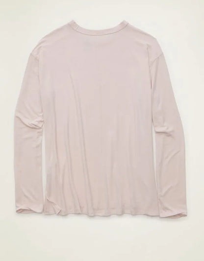 AE Soft & Sexy Relaxed Fit Long-Sleeve T-Shirt