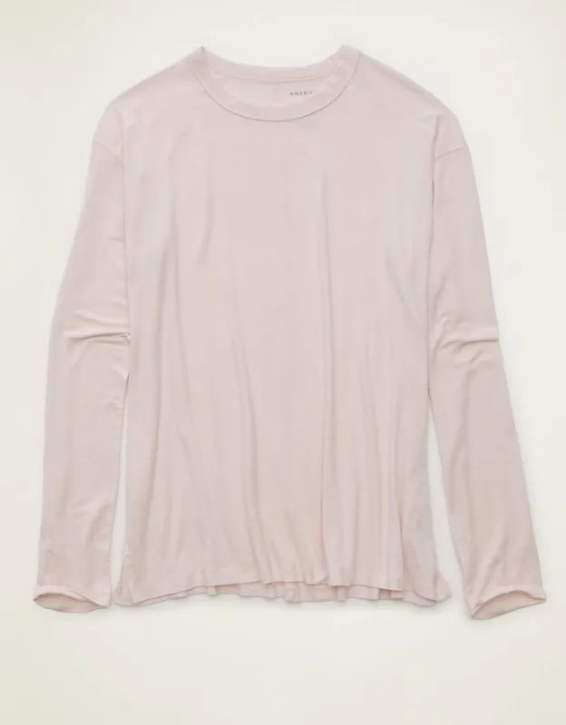 AE Soft & Sexy Relaxed Fit Long-Sleeve T-Shirt