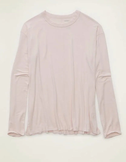 AE Soft & Sexy Relaxed Fit Long-Sleeve T-Shirt