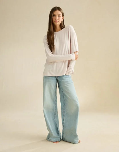 AE Soft & Sexy Relaxed Fit Long-Sleeve T-Shirt