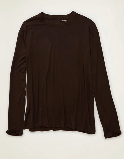 AE Soft & Sexy Relaxed Fit Long-Sleeve T-Shirt