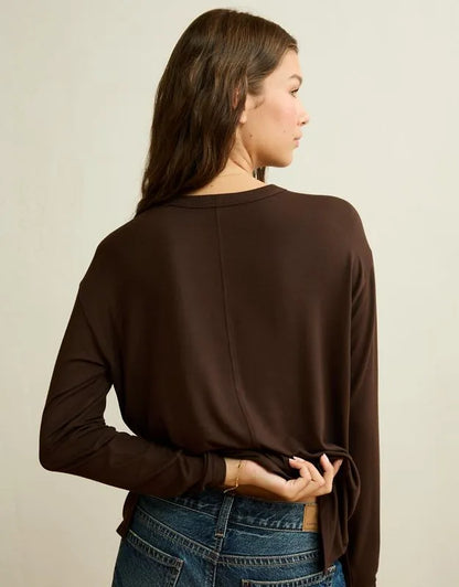 AE Soft & Sexy Relaxed Fit Long-Sleeve T-Shirt