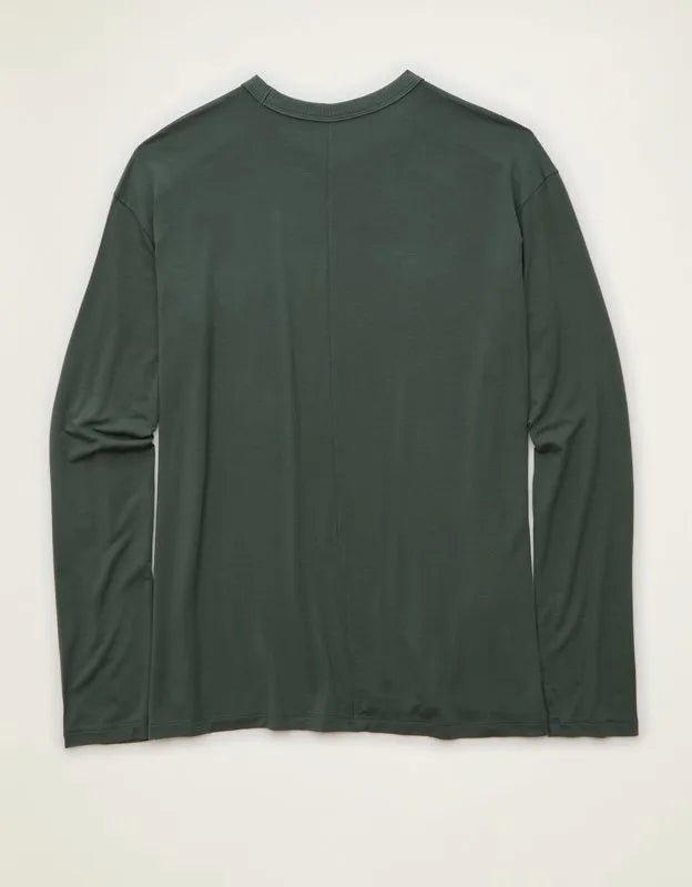 AE Soft & Sexy Relaxed Fit Long-Sleeve T-Shirt
